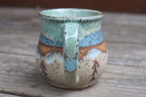 Glacier National Park Sunrise Mug, 15 oz