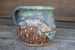 Load image into Gallery viewer, Wildflower Fields and Glacial Lake Days Carved Mug, 16 oz
