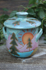 Load image into Gallery viewer, Evergreen Dreams Lidded Jar

