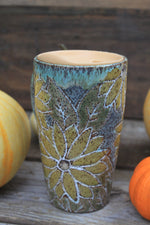 Load image into Gallery viewer, Sunflower Fields Forever Handled Travel Mug, 17 oz
