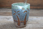 Load image into Gallery viewer, Sunny Days, Big Waves, and Palm Trees Straw Cup, 14 oz
