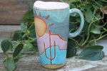 Load image into Gallery viewer, Desert Mountain Days Handled Travel Mug, 20 oz
