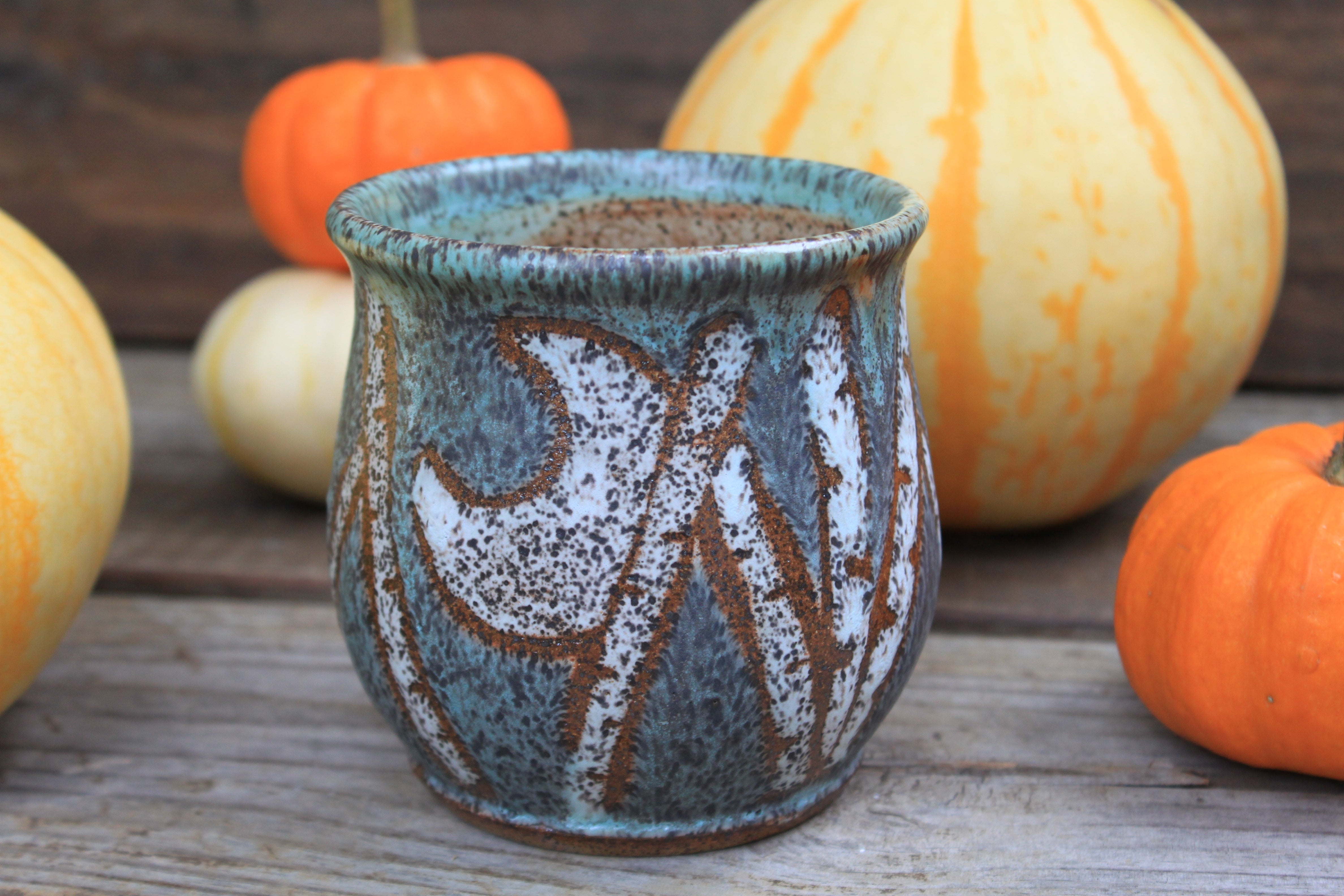 Birch Tree Grove Nights Mug, 17 oz