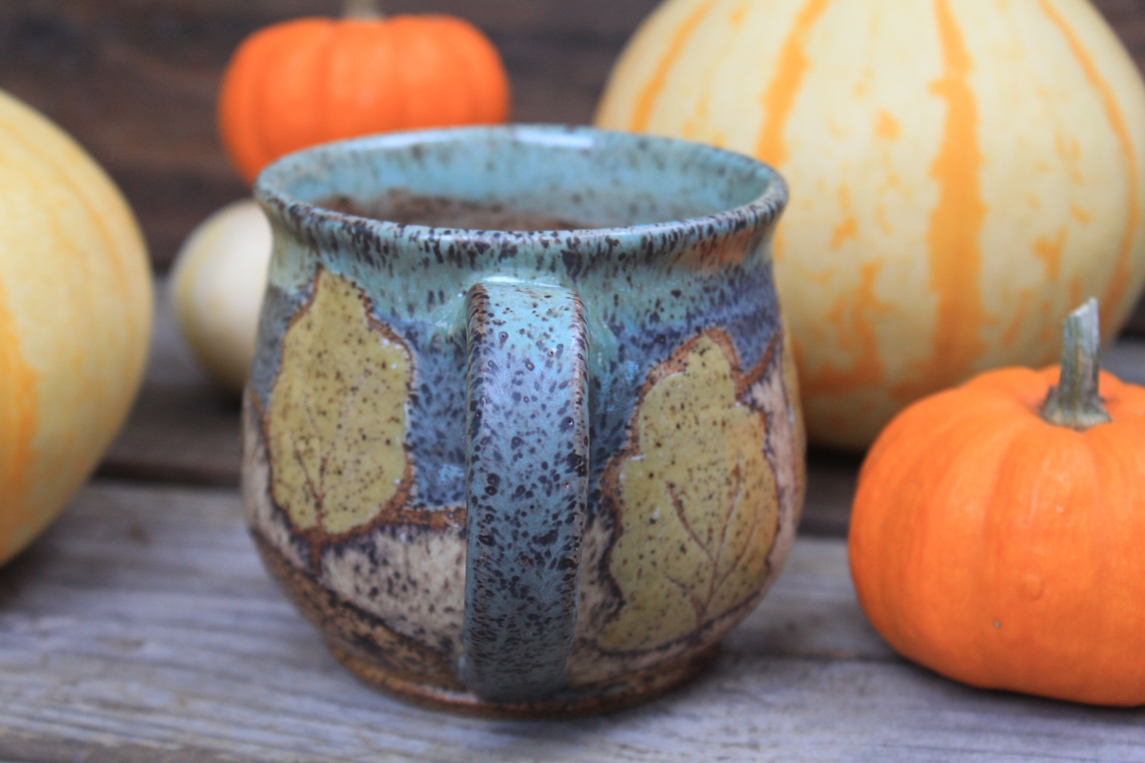 Fall Foliage and Glacial River Days Mug, 17 oz