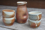 Load image into Gallery viewer, Wood Fired Saki Set, 14 oz and 4-5 oz
