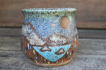 Load image into Gallery viewer, Wildflower Fields and Glacial Lake Days Carved Mug, 16 oz
