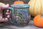 Load image into Gallery viewer, Awesome Acorns Foliage Mug, 18 oz
