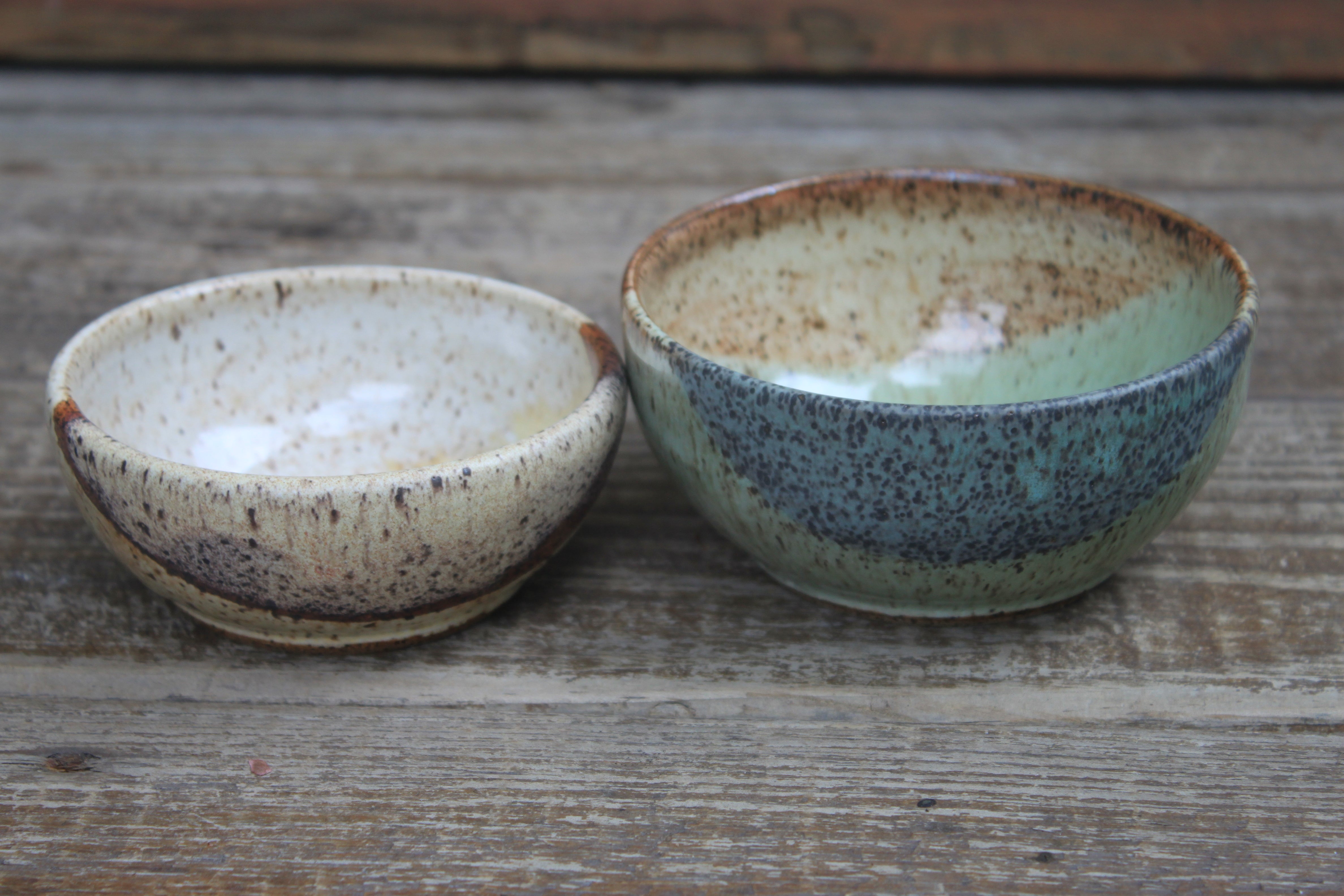 Sandy Beach Horizon Mini Catchall Nesting Bowls