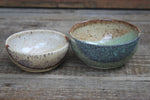 Load image into Gallery viewer, Sandy Beach Horizon Mini Catchall Nesting Bowls
