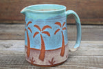 Load image into Gallery viewer, Sunny Days, Big Waves, and Palm Trees Pitcher, 38 oz
