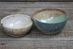 Load image into Gallery viewer, Sandy Beach Horizon Mini Catchall Nesting Bowls
