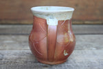 Load image into Gallery viewer, Wood Fired Carved Carved Scalloped Pattern Mug, 13 oz
