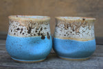 Load image into Gallery viewer, Stony Beach Pebble Thumbprint Cups - sold separately, 13 oz
