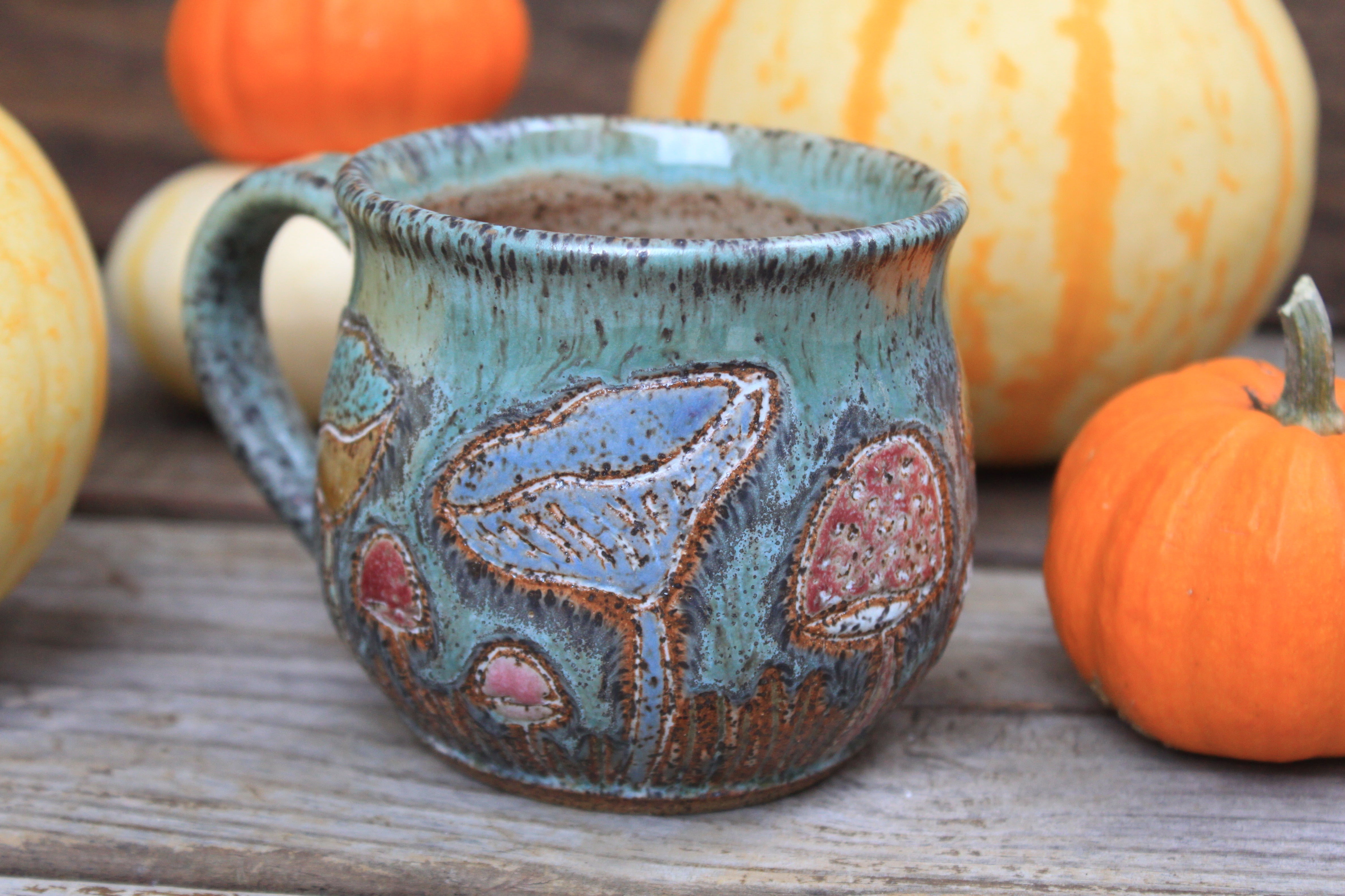 Mushroom Madness Mug, 15 oz