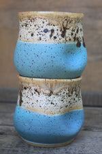 Load image into Gallery viewer, Stony Beach Pebble Thumbprint Cups - sold separately, 13 oz
