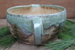 Load image into Gallery viewer, Rolling River Forest Day and Night Handled Mixing Bowl
