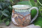 Load image into Gallery viewer, Snowy Egret Carved Mug, 18 oz
