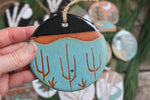 Load image into Gallery viewer, Turquoise Desert Nights Ornament
