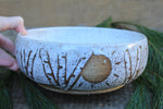 Load image into Gallery viewer, Snowy Birch Grove Serving Bowl
