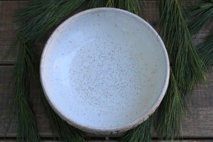 Snowy Birch Grove Serving Bowl