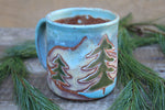 Load image into Gallery viewer, Sequoia Lake Days Carved Mug, 17 oz
