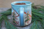 Load image into Gallery viewer, Sequoia Lake Days Carved Mug, 17 oz
