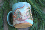 Load image into Gallery viewer, Sequoia Lake Days Carved Mug, 17 oz
