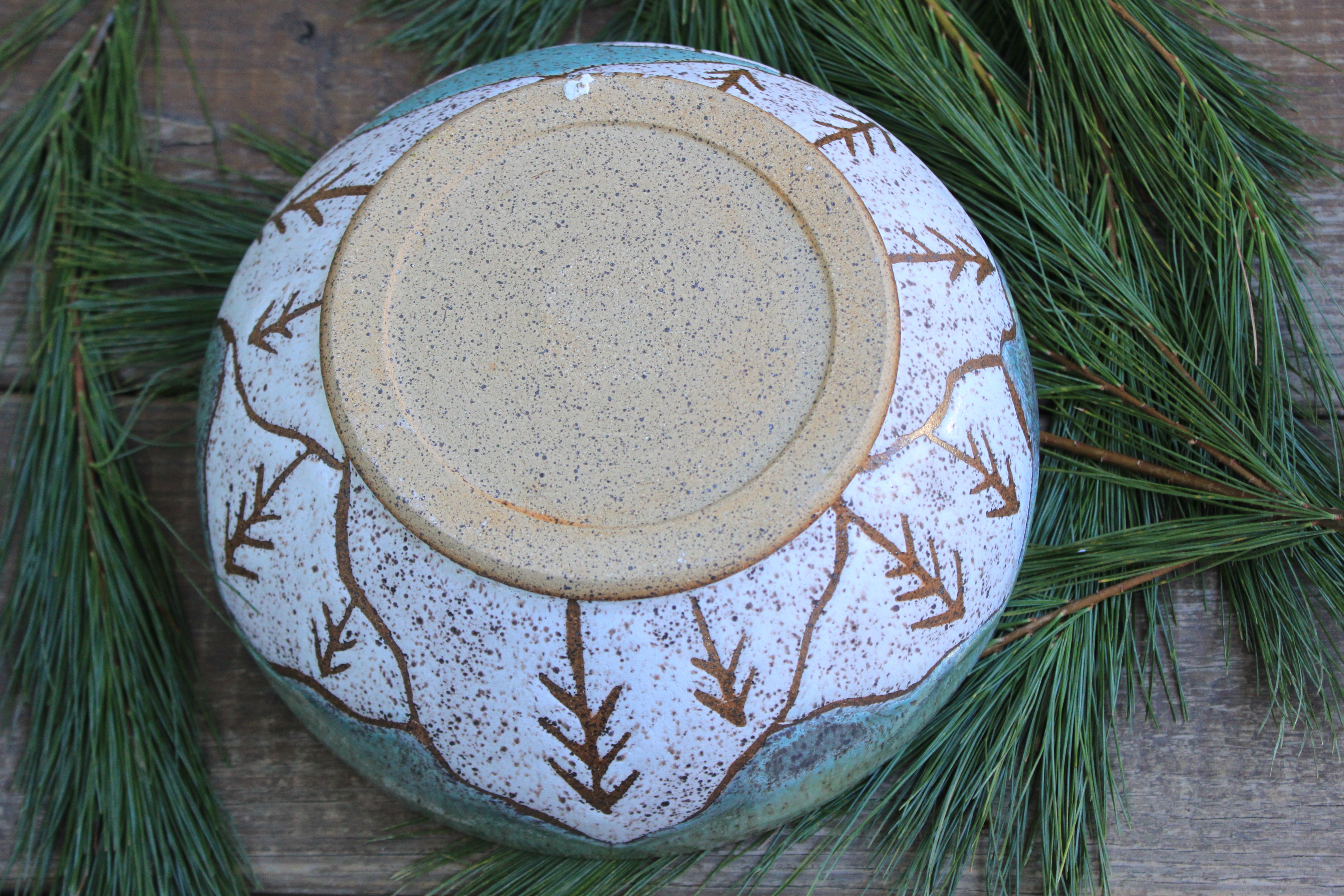 Glacial Lakes in Snowy Mountains Sunset Bowl