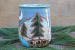 Load image into Gallery viewer, Birch Trees and Evergreens Utensil Jar
