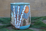 Load image into Gallery viewer, Birch Trees and Evergreens Utensil Jar
