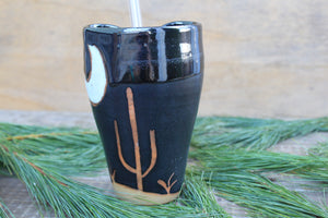 Desert Dark Nights Straw Cup, 14 oz