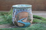 Load image into Gallery viewer, Birch Trees and Evergreen Days Mug, 19 oz
