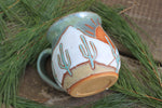 Load image into Gallery viewer, Snowy Desert Mountain Sunset Mug, 18 oz
