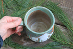 Load image into Gallery viewer, Snowy Desert Mountain Sunset Mug, 18 oz
