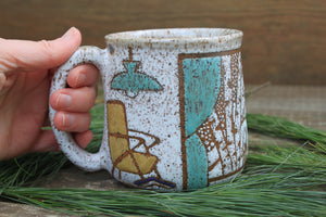 Cozy Cabin with a View Mug, 18 oz