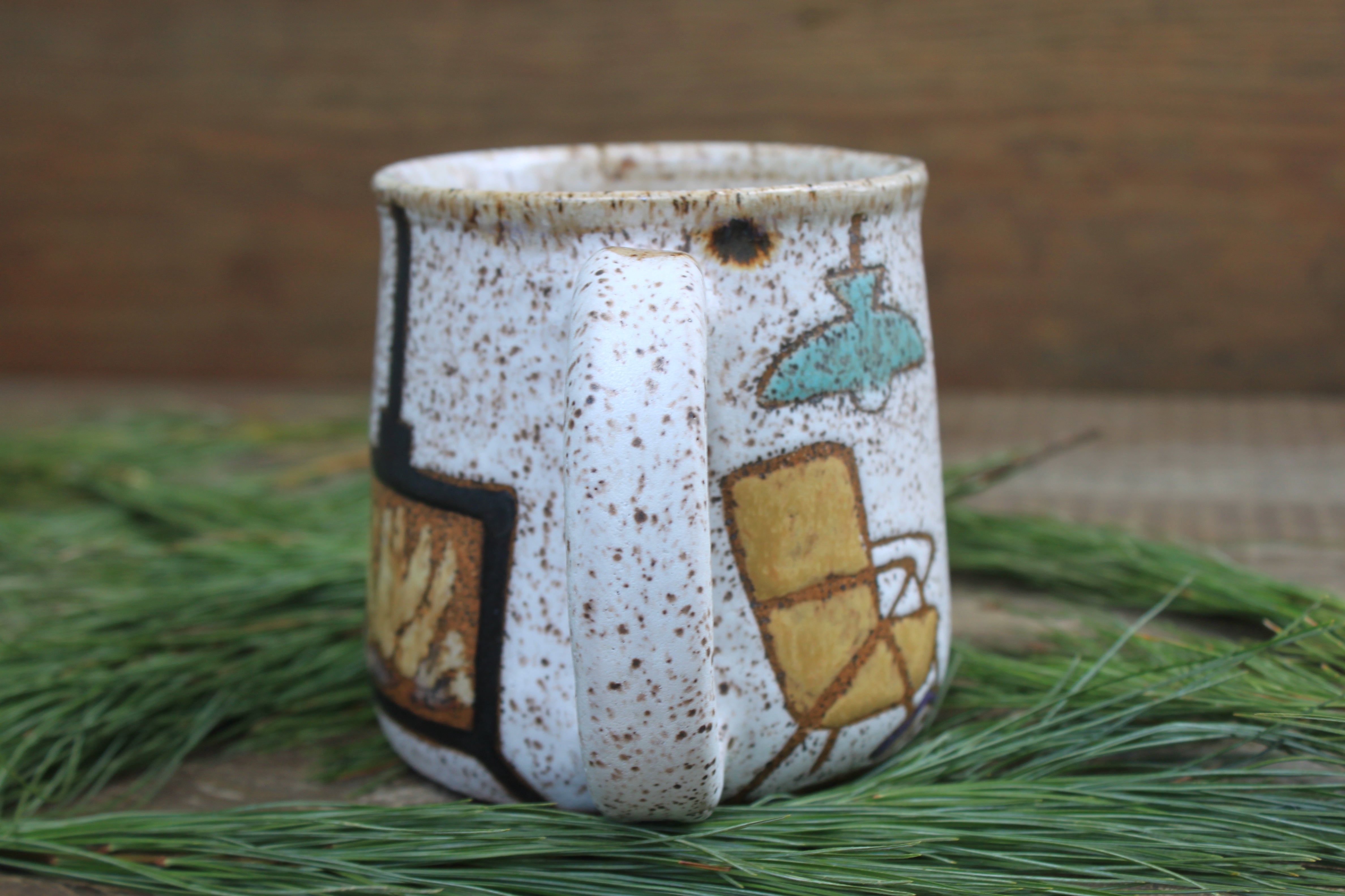 Cozy Cabin with a View Mug, 18 oz