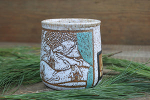 Cozy Cabin with a View Mug, 18 oz