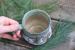 Load image into Gallery viewer, Snowy Cabin Forest Days Carved Mug, 19 oz
