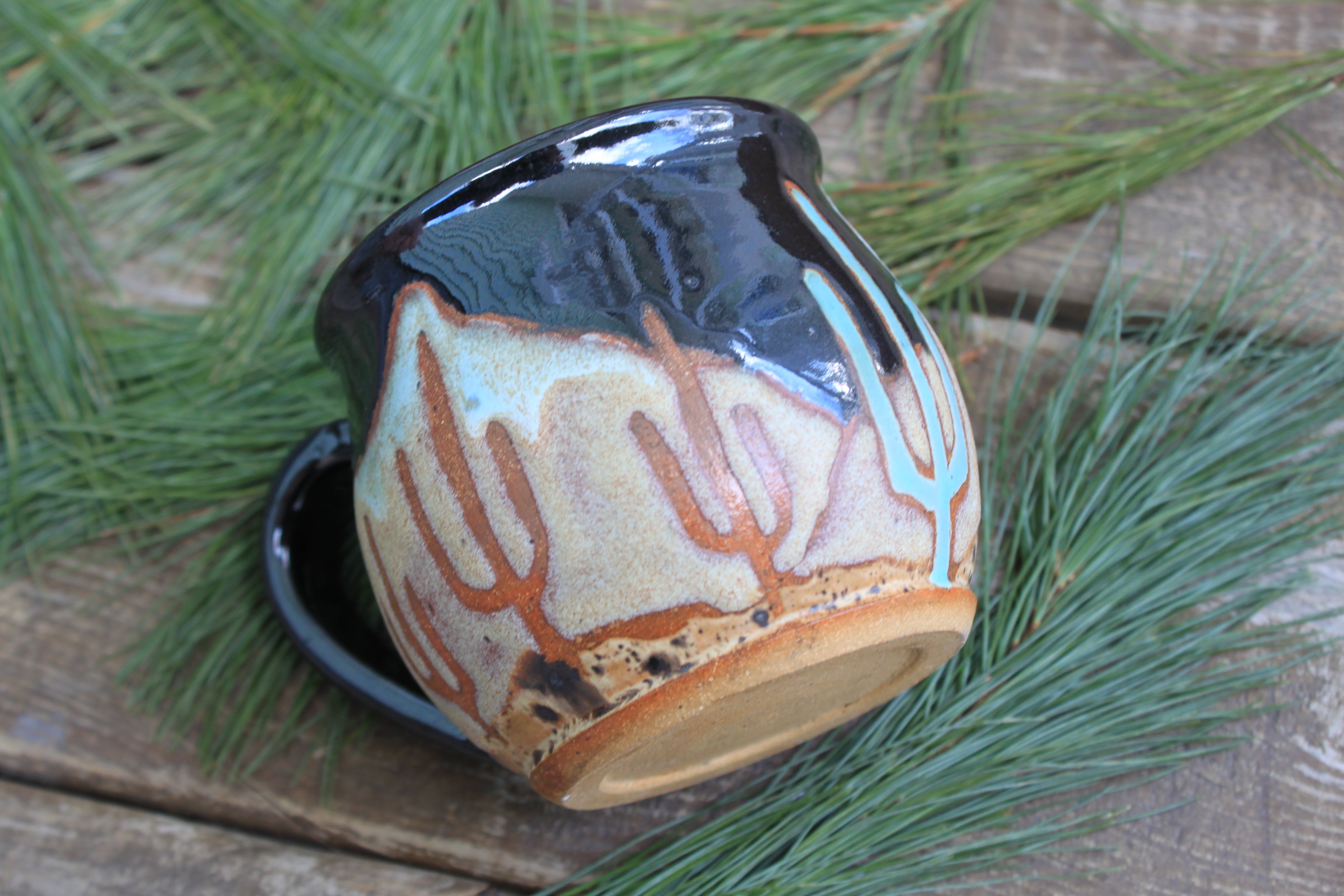 Desert Dark Nights Mountain Mug, 18 oz