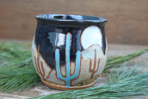 Desert Dark Nights Mountain Mug, 18 oz