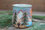 Load image into Gallery viewer, Sequoia Lake Days Carved Mug, 17 oz
