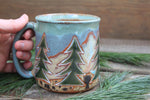 Load image into Gallery viewer, Sequoia Lake Days Carved Mug, 17 oz
