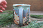 Load image into Gallery viewer, Sequoia Lake Days Carved Mug, 17 oz
