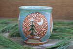 Load image into Gallery viewer, Evergreen Forest Snow Globe Dreams Mug, 16 oz

