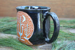 Load image into Gallery viewer, 2025 Desert Nights Snow Globe Dreams Carved Mug, 16 oz
