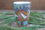 Load image into Gallery viewer, Carved Mountain and Evergreen Lake Days Handled Travel Mug, 13 oz
