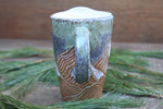 Load image into Gallery viewer, Carved Mountain and Evergreen Lake Days Handled Travel Mug, 13 oz
