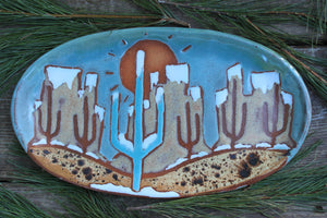 Butte-iful Winter Desert Days Tray