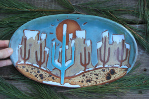 Butte-iful Winter Desert Days Tray
