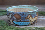 Load image into Gallery viewer, Glacial Lakes Mountain Adventure Dog Bowl
